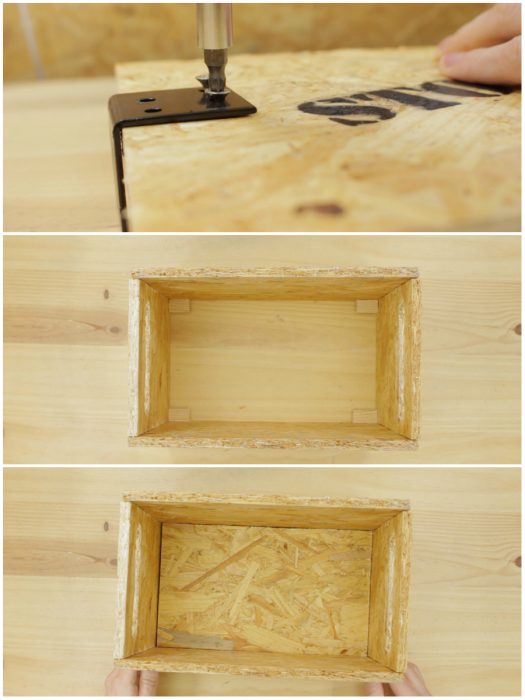 Montar caja con madera OSB